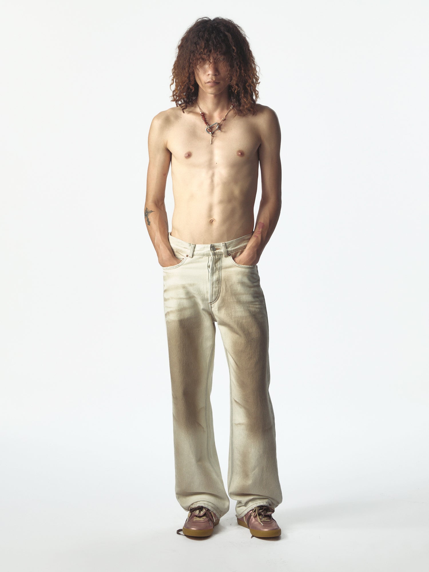 Flattone Denim Filthy White