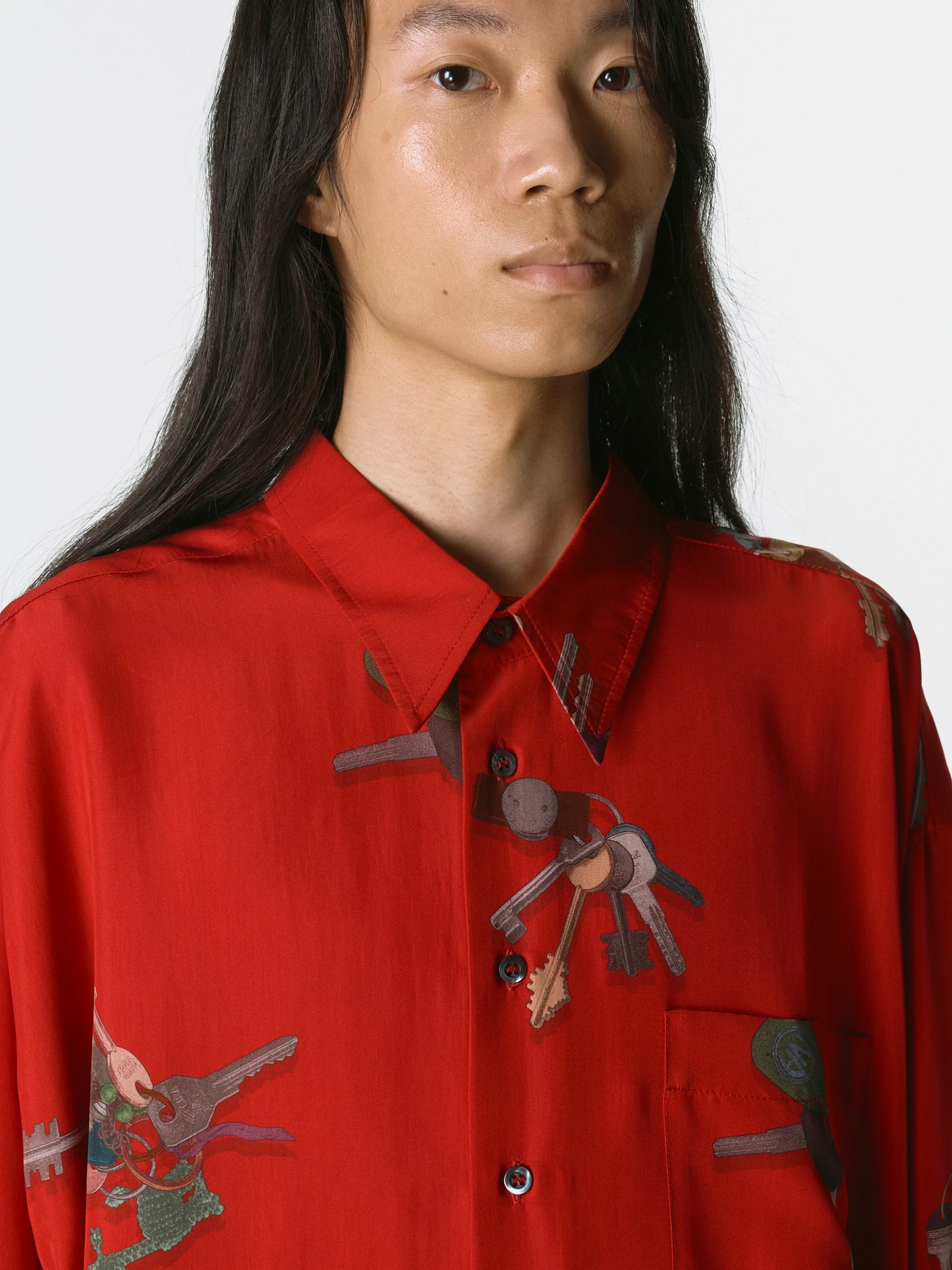 A Bunch Of Keys Shirt Red