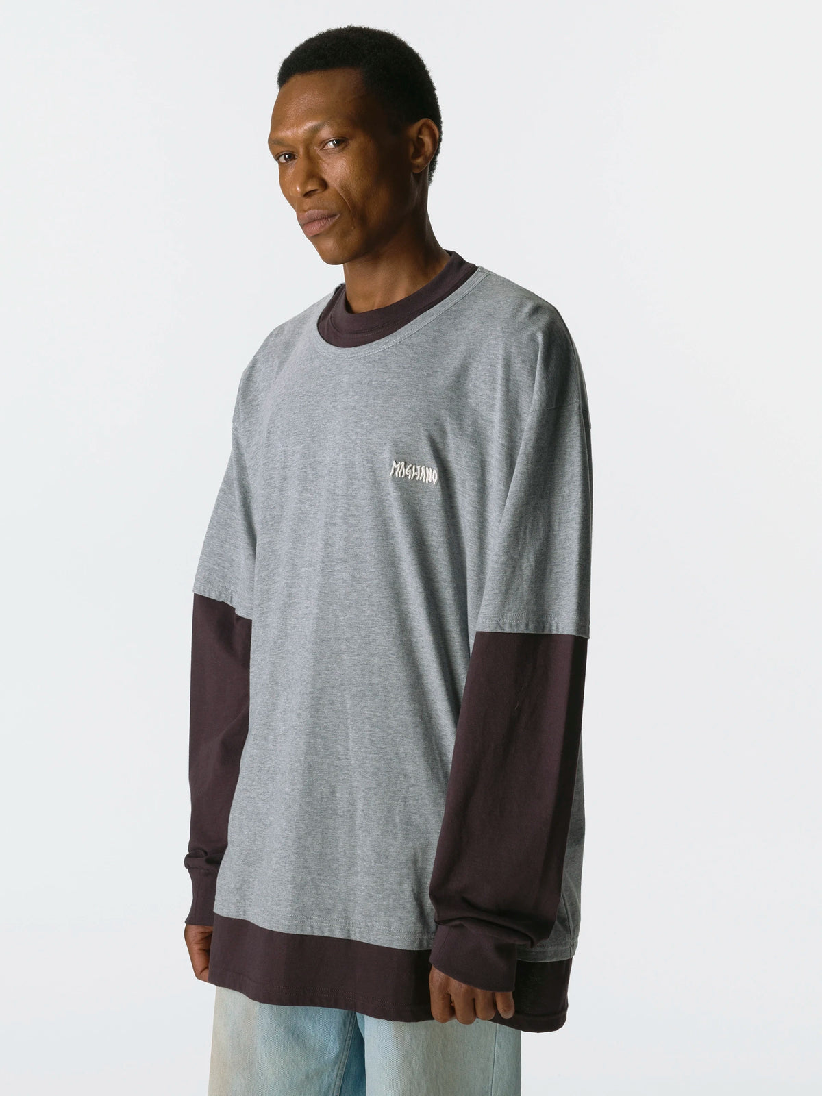 Huge Trauma Tee Grey