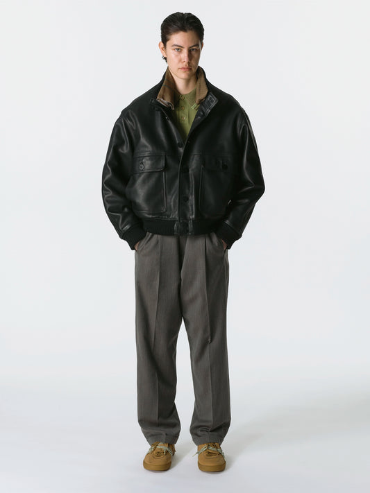 Pensione Leather Jacket Black