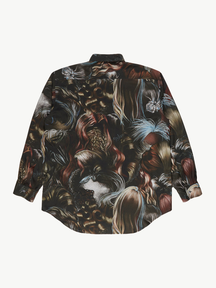 Wig Shirt Brown Mix - Magliano