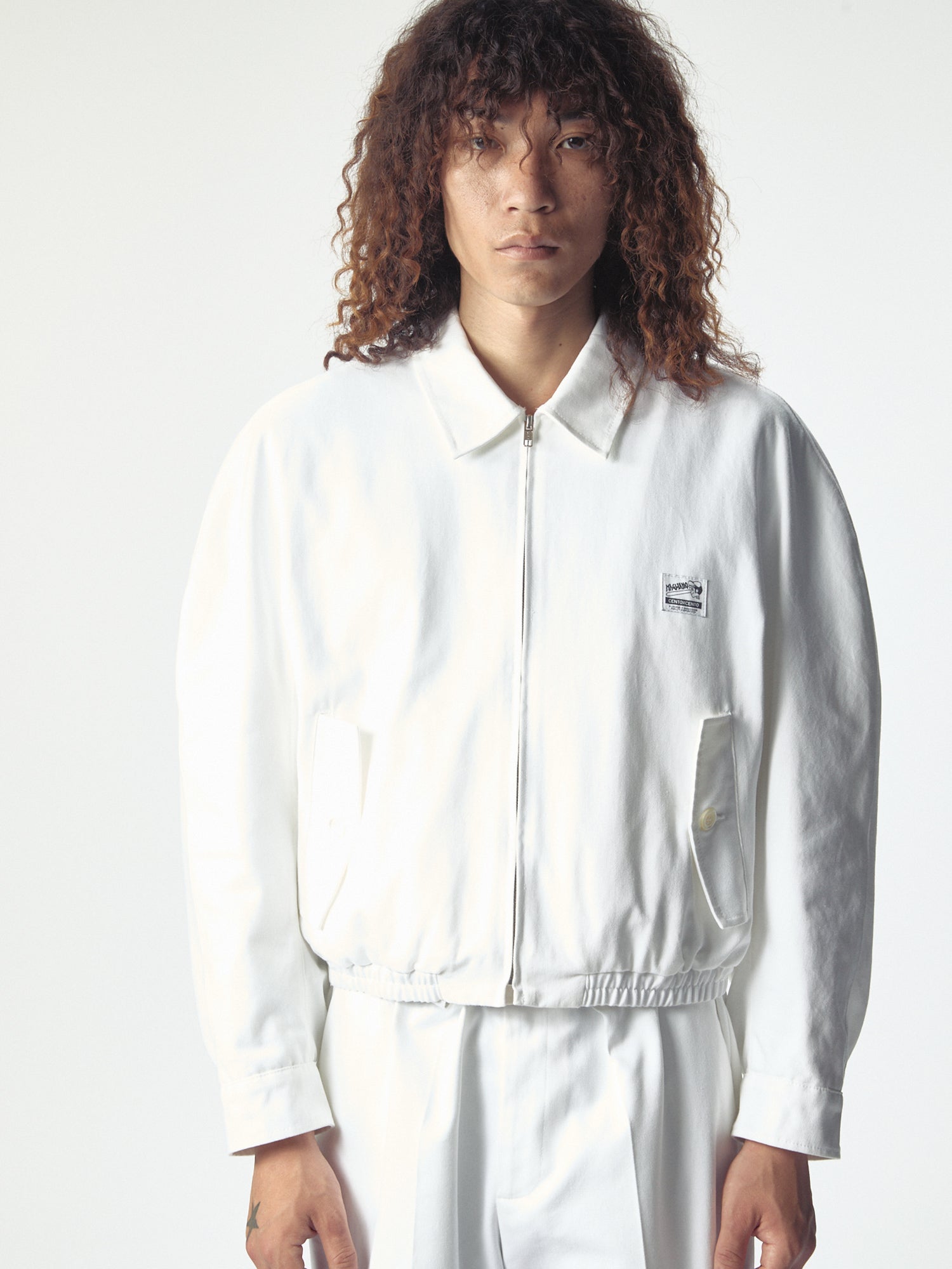 100X100 Work Jacket White
