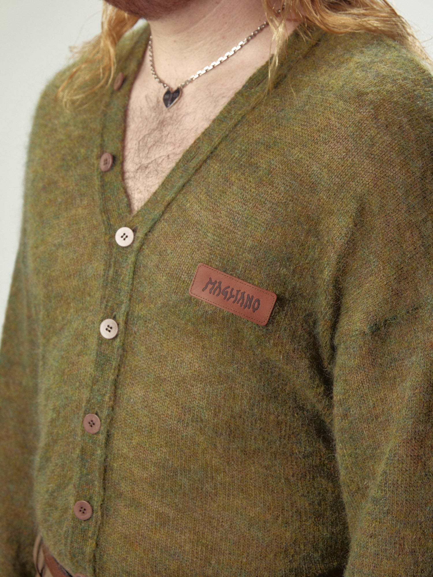 Drew Barrymore Cardigan Green