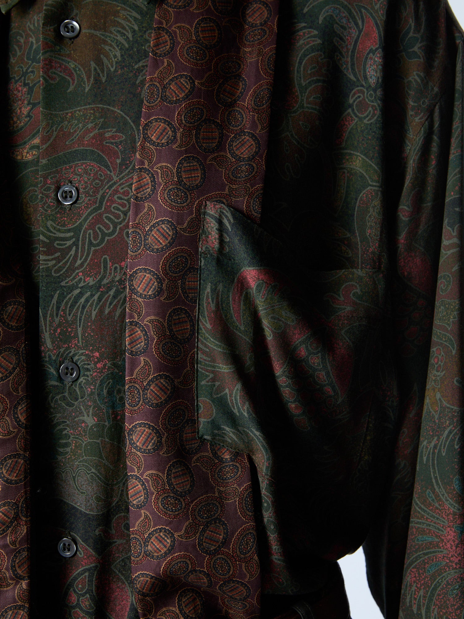 Liquid Penna Long Sleeve Pomengrade Green