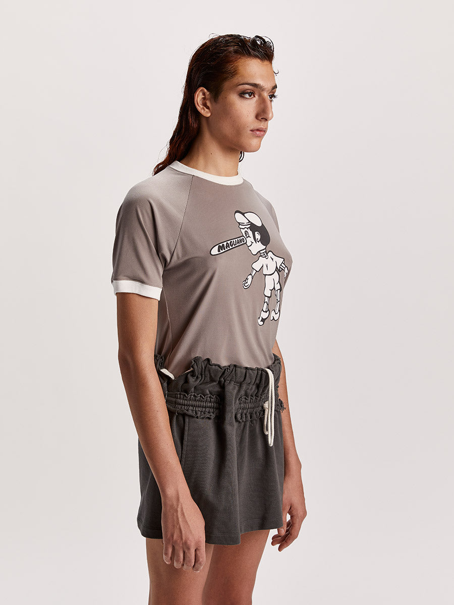 Britpop Mini Tee Taupe - Magliano