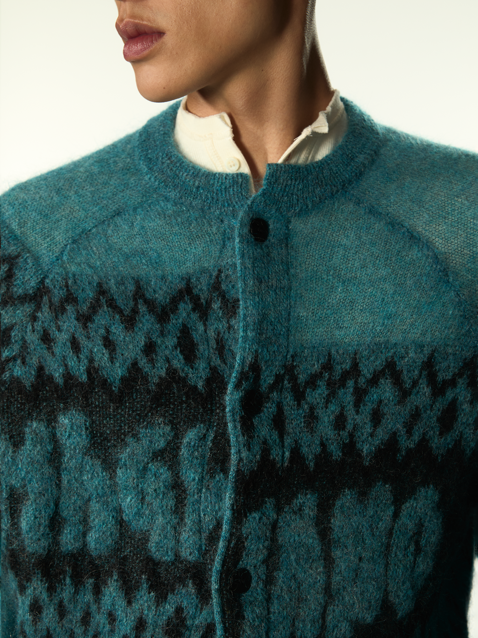 Christmas Sweater Rave Blue - Magliano