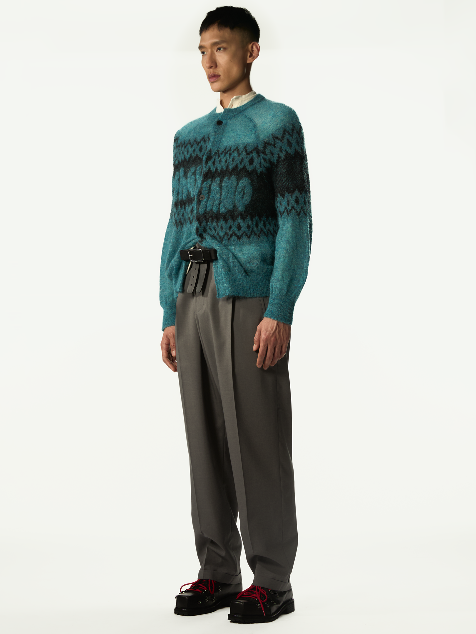 People'S Pants Grey - Magliano