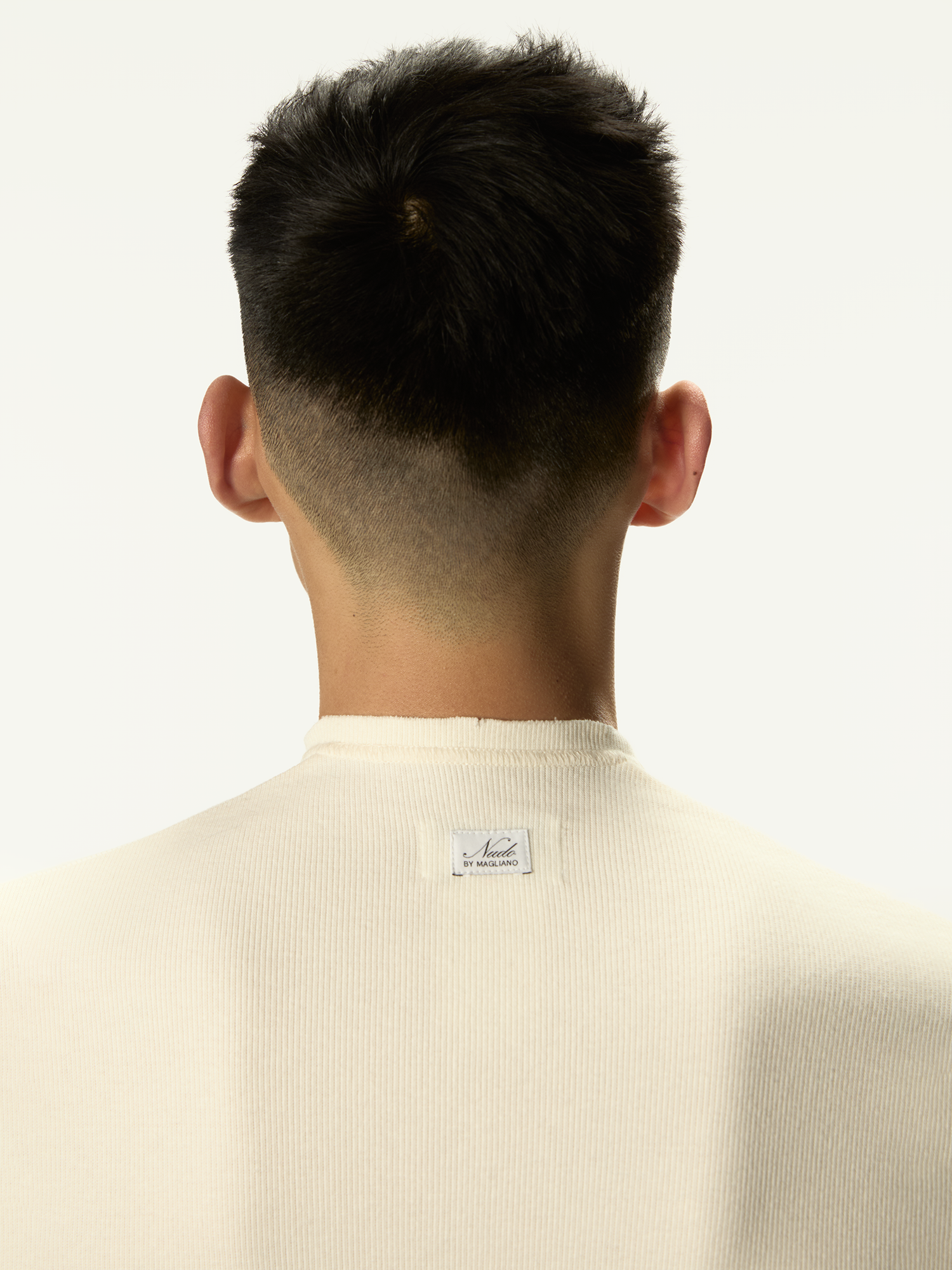 Nudo Serafino Long Sleeve Dirty White - Magliano