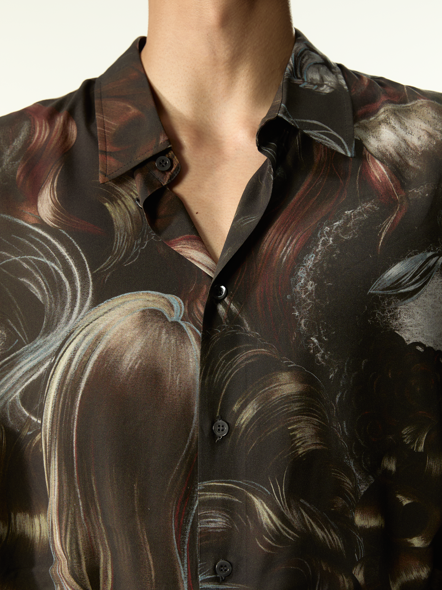Wig Shirt Brown Mix - Magliano