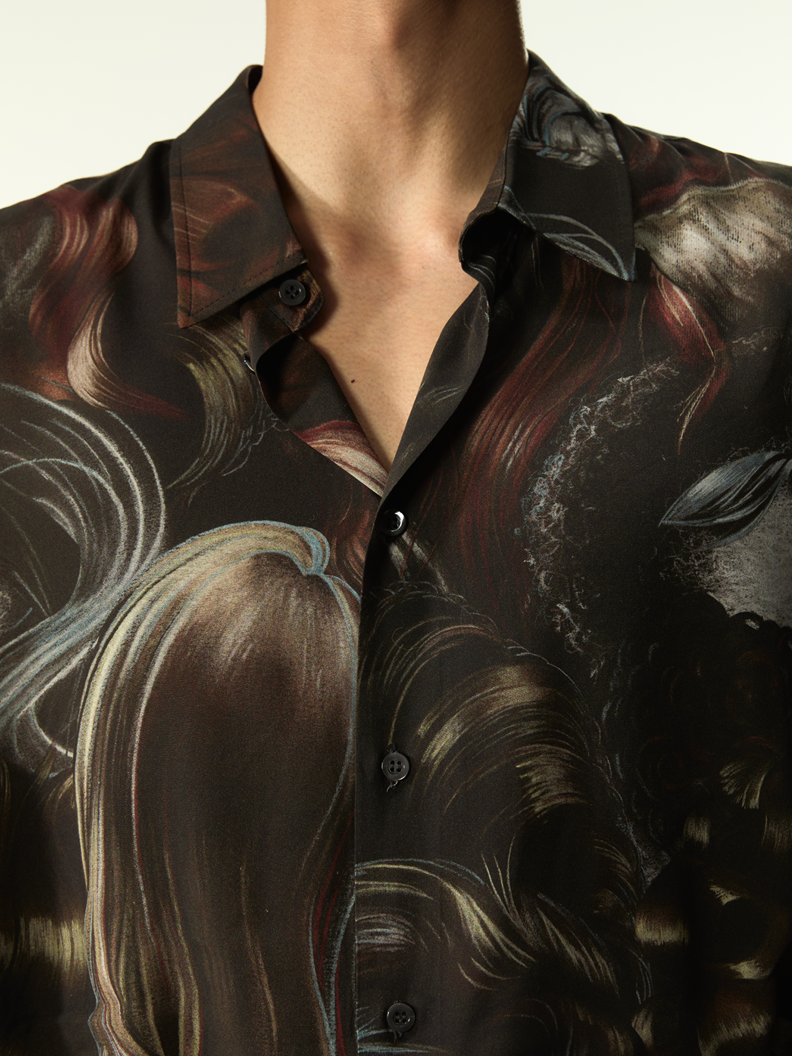 Wig Shirt Brown Mix - Magliano