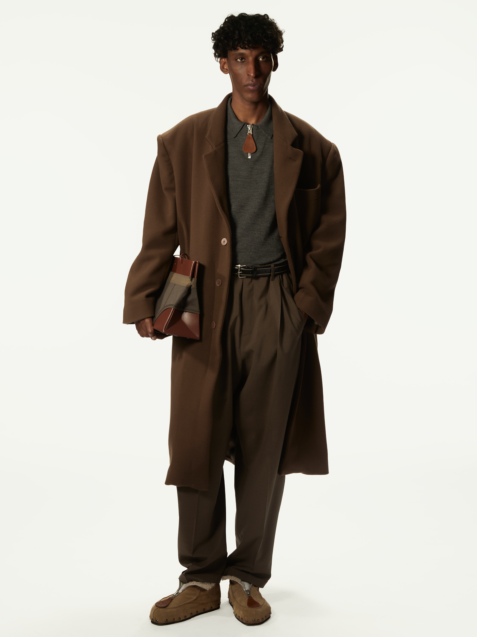 Polleggio Coat Brown - Magliano