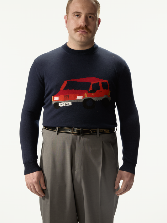Pandino Knit Blue - Magliano