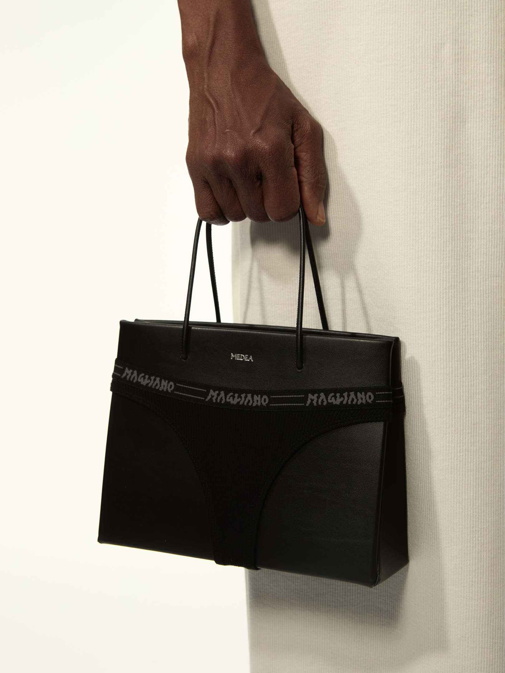 Magliano x Medea Small Mutanda Bag Black