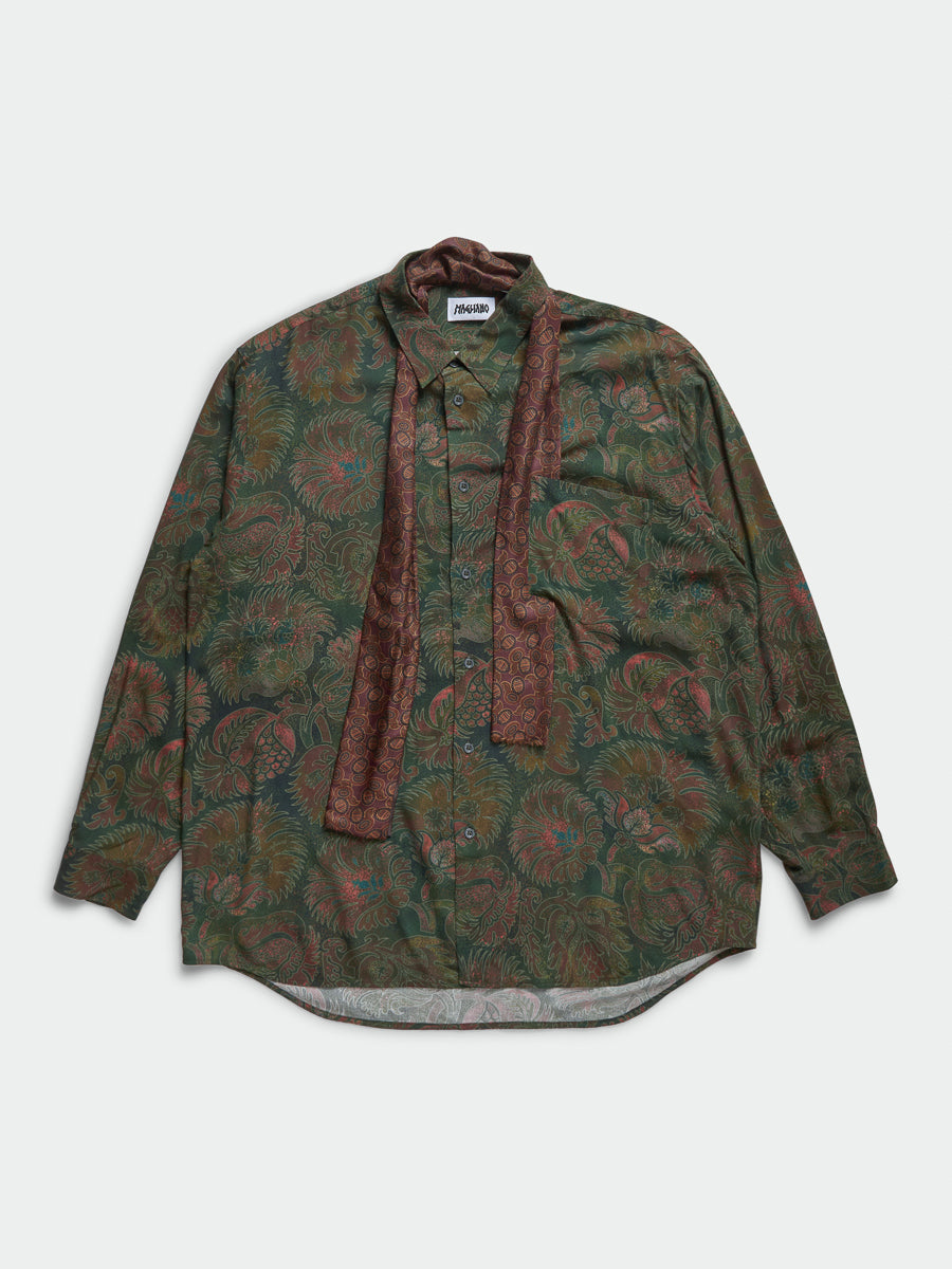 Liquid Penna Long Sleeve Pomengrade Green
