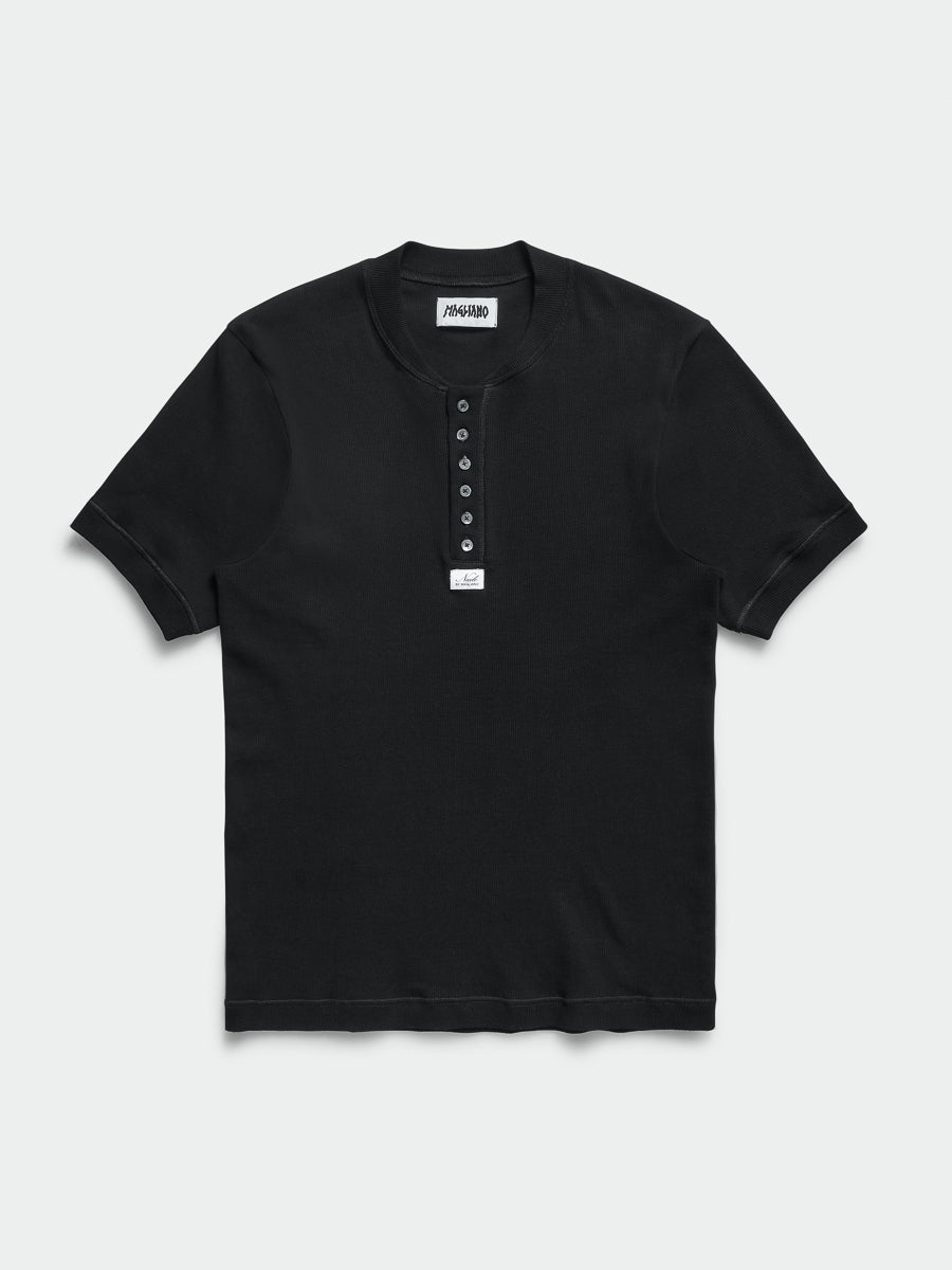 Nudo Small Serafino Tee Black