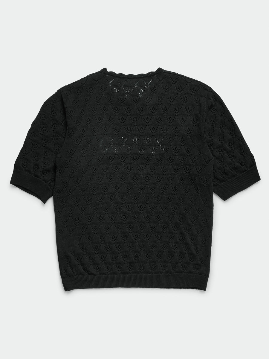Comunione Knitted Tee Black