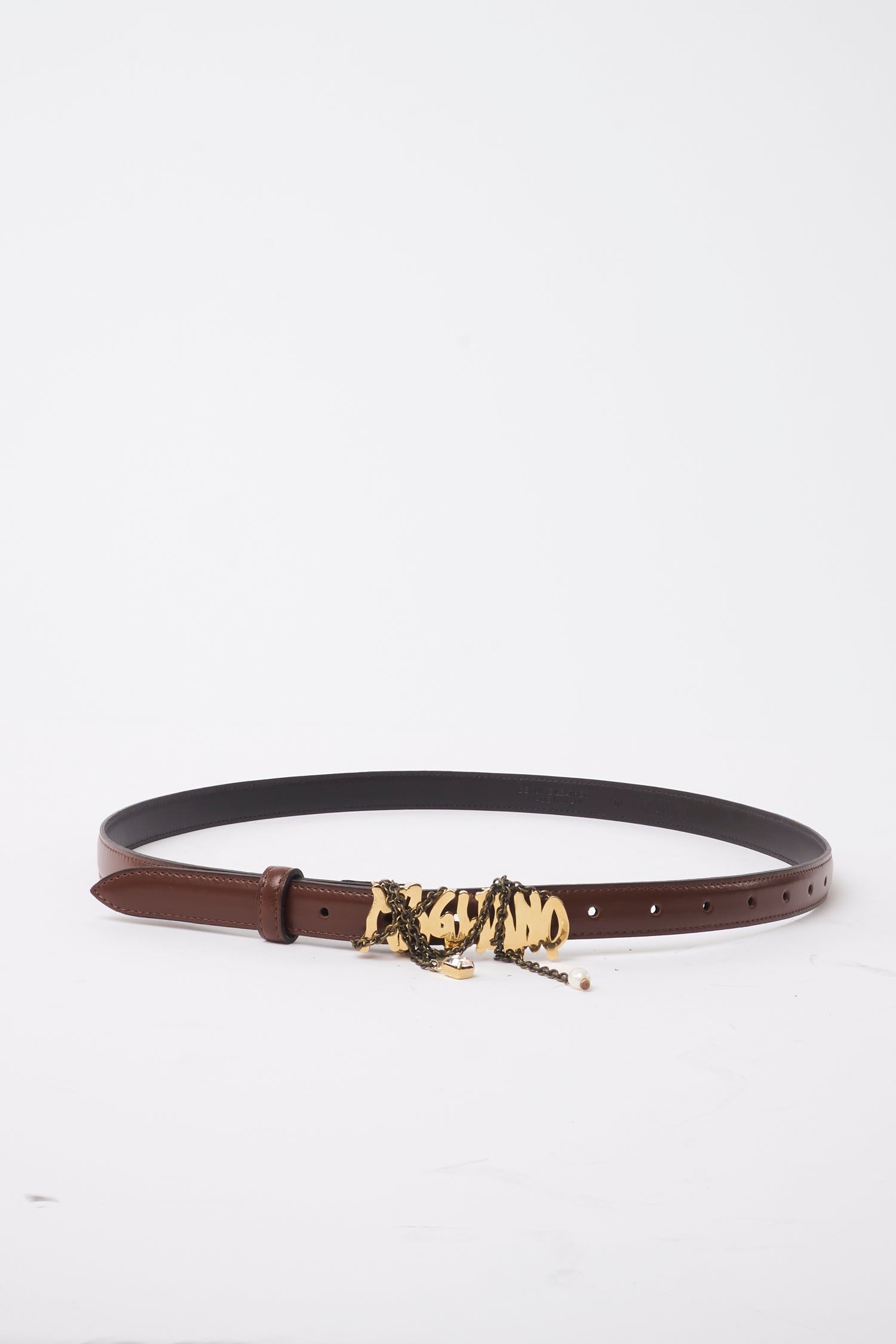 Magliano Slim Belt Light Brown
