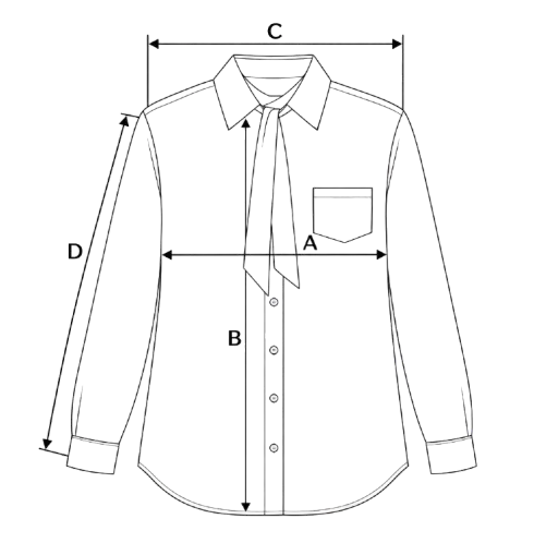 Size Guide Clothes – Crispy Penna Long Sleeve