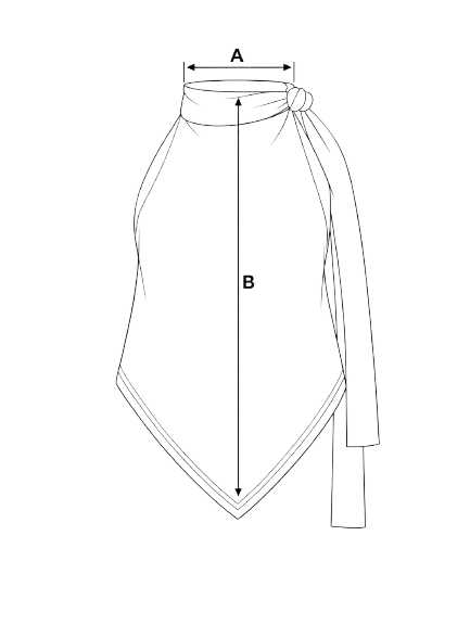 Size Guide Clothes – Manifesto Foulard Top Brown
